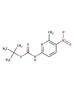 Astatech TERT-BUTYL (6-METHYL-5-NITROPYRIDIN-2-YL)CARBAMATE, 95.00% Purity, 0.25G